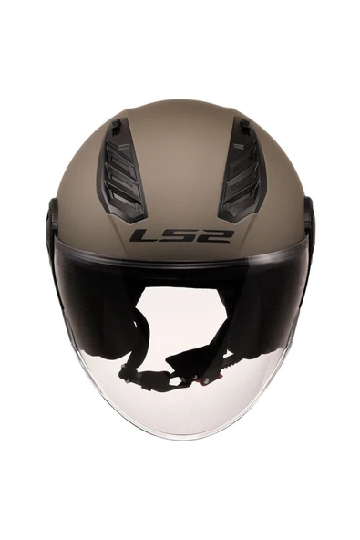 LS2 AIRFLOW 2 MAT KUM AÇIK MOTOR KASKI - Resim 2