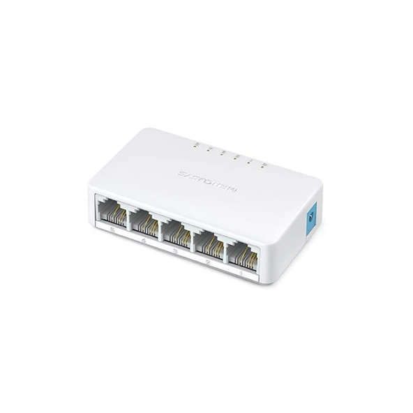 Mercusys MS105 5-Port 10/100Mbps Tak Ve Kullan Switch ürün görseli 1