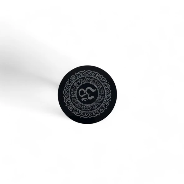 Om Desenli Obsidyen Disk - Resim 2