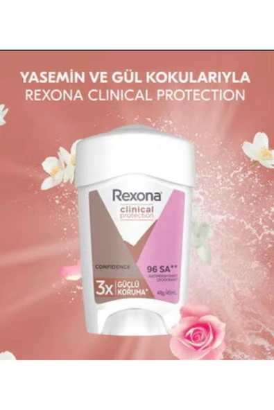 Rexona Clinical Protection Kadın Stick Deodorant 45 ml ürün görseli 1