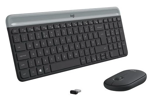 LOGITECH MK470 KABLOSUZ SET USB SİYAH 920-009435 ürün görseli 1