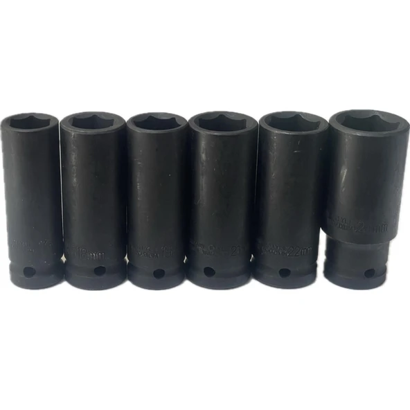 Denfos 1/2'' 6 Köşe Uzun Ağır Havalı Lokma 19 mm ürün görseli 1