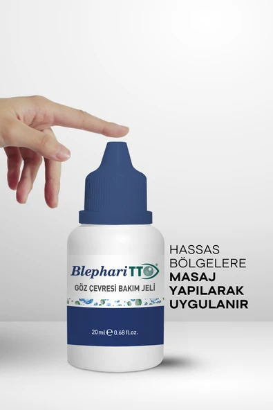 BLEPHARITTO GÖZ ÇEVRESİ BAKIM JELİ 20ML - Resim 5