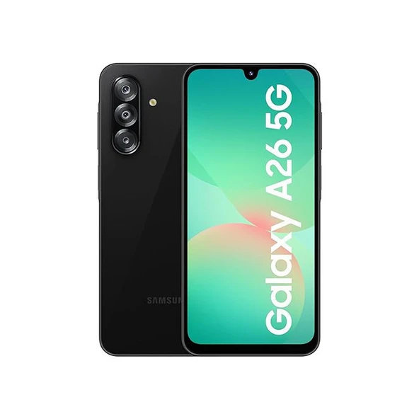 SAMSUNG A26 256 GB 8 RAM SİYAH 5G SAMSUNG TÜRKİYE GARANTİLİ ürün görseli 1
