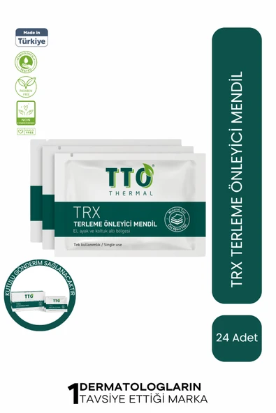 TRX TERLEME ÖNLEYİCİ MENDİL 24 ADET ürün görseli 1