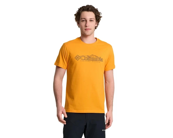 Columbia CSC M Branded Peaks SS Tee Erkek Kısa Kollu Tişört CS0414 ürün görseli 1