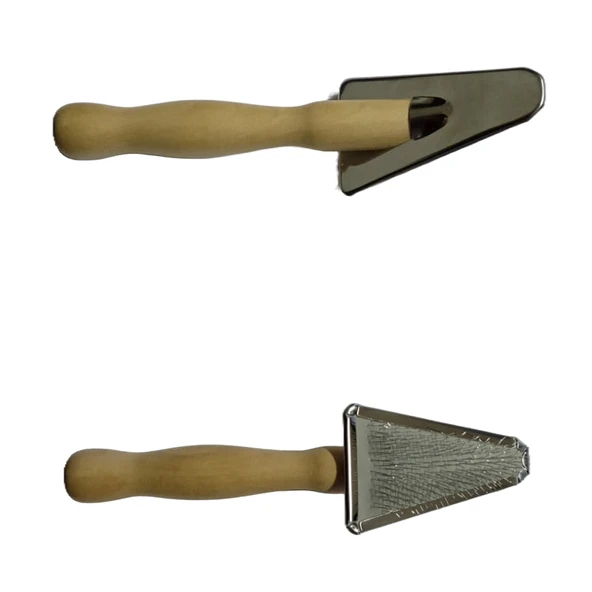 Sgroom Üçgen Fırça Ahşap Saplı 45-165 Mm ürün görseli 1