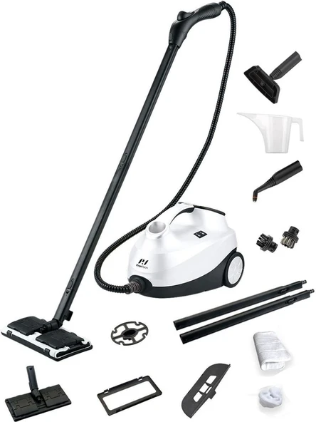 Pirantech CB-107C 2000 W Beyaz Buharlı Temizleyici ürün görseli 1