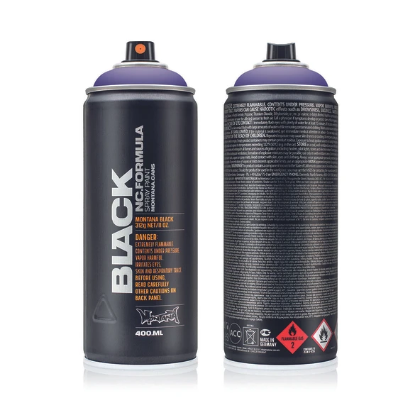 Montana Black Sprey Boya 400ml Wizard BLK4160 ürün görseli 1
