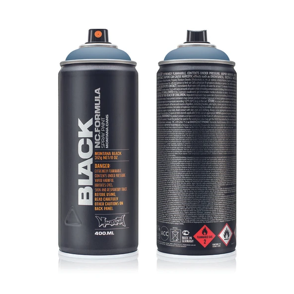 Montana Black Sprey Boya 400ml Marlin BLK5185 ürün görseli 1