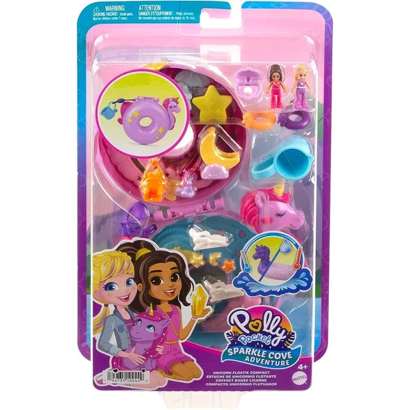 Polly Pocket Unicorn Temalı Oyun Seti HKV34 ürün görseli 1