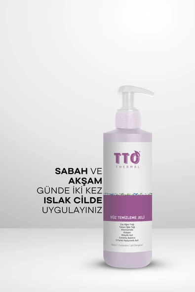 TTO YÜZ TEMİZLEME JELİ 200 ML - Resim 3