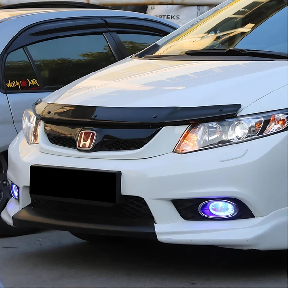 Honda Civic Ön Kaput Koruyucu - Basic | HB/SD 2012-2016 - Resim 3