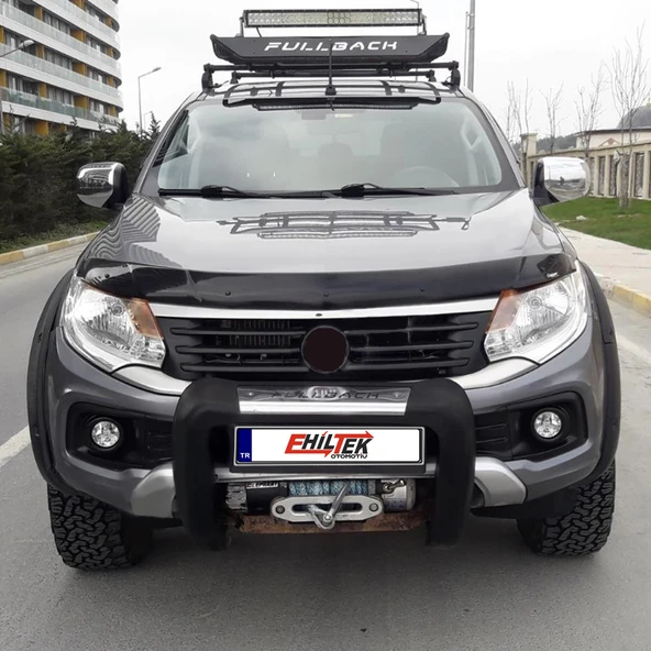 Fiat Fullback Ön Kaput Koruyucu - Basic |  2016+ - Resim 4