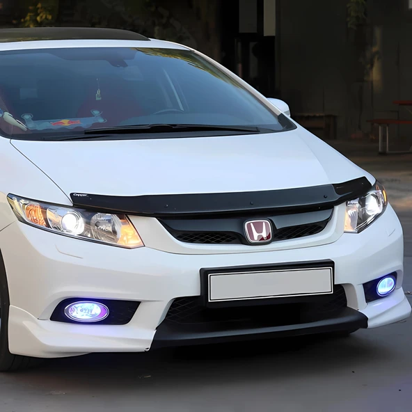 Honda Civic Ön Kaput Koruyucu - Basic | HB/SD 2012-2016 - Resim 4
