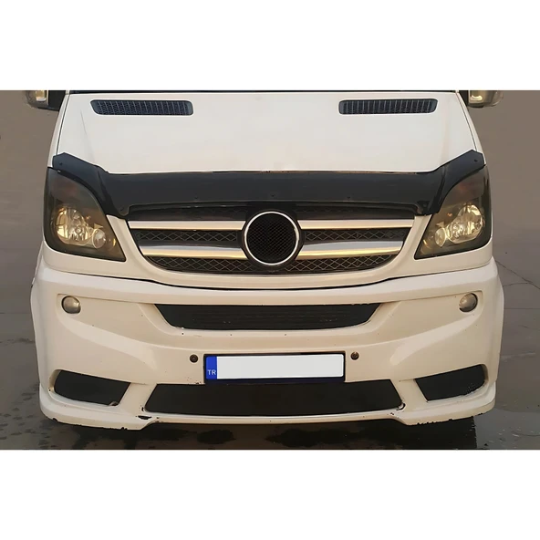 Mercedes Sprinter W906 Facelift Ön Kaput Koruyucu - Basic, Kısa| 2014-2017 - Resim 3