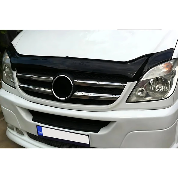 Mercedes Sprinter W906 Facelift Ön Kaput Koruyucu - Basic, Kısa| 2014-2017 - Resim 4