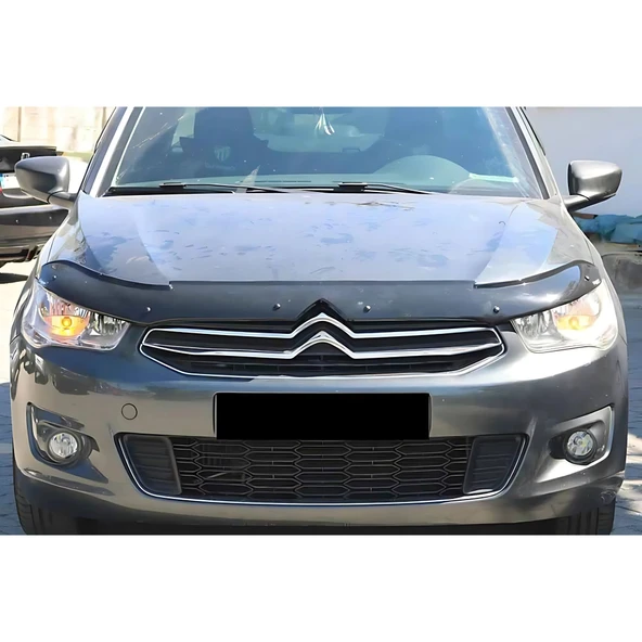 Citroen C-Elysee Ön Kaput Koruyucu - Basic | SD 2012+ - Resim 3