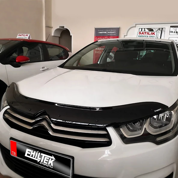 Citroen C4 Ön Kaput Koruyucu - Basic | HB 2010-2018 - Resim 3