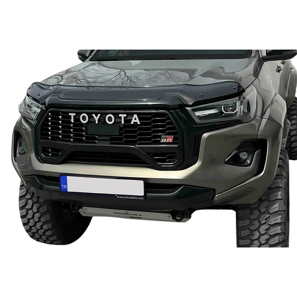 Toyota Hilux Ön Kaput Koruyucu - Basic |  2021+ - Resim 3