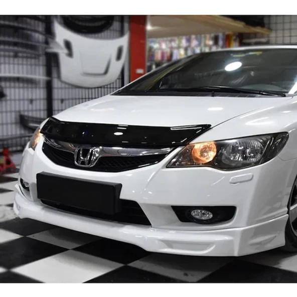 Honda Civic Ön Kaput Koruyucu - Basic | SD 2006-2011 - Resim 3