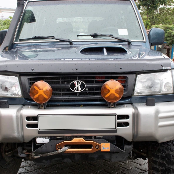 Hyundai Galloper Ön Kaput Koruyucu - Basic |  1997-2003 - Resim 4