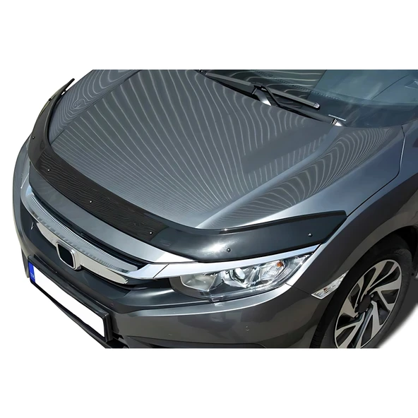 Honda Civic Ön Kaput Koruyucu - Basic | HB/SD 2016-2021 - Resim 4