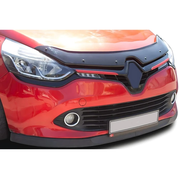 Renault Clio Ön Kaput Koruyucu - Basic | HB/SW 2012-2019 - Resim 4