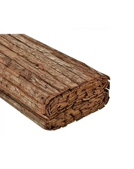 Bahçem Dekoratif Doğal KAbuk Çevirme Çit 300cm   30cm ürün görseli 1
