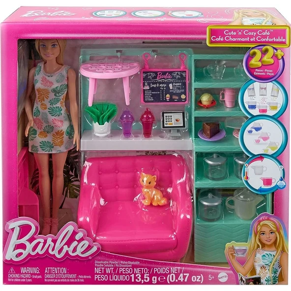 Barbie'nin Çay Saati Oyun Seti -HKT94 - Resim 2