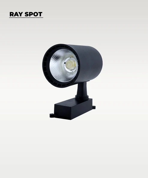 30W Siyah Ray Spot 4000K (Gün Işığı) - Resim 3