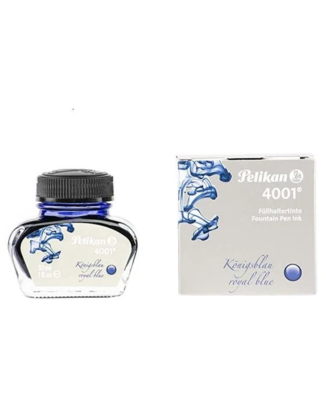Pelikan 4001 Dolmakalem Mürekkebi Mavi 30ml ürün görseli 1