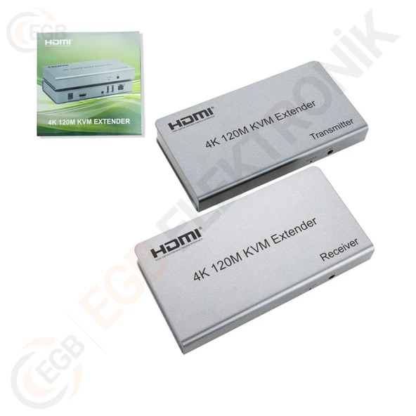GABBLE GAB-KVM120 KVM EXTENDER 120MT ürün görseli 1