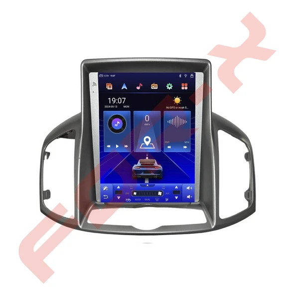 OTO TABLET ÇERÇEVE CHEVROLET CAPTIVA HIGH 2012-2017 9.7' SİYAH TAC-340 ürün görseli 1