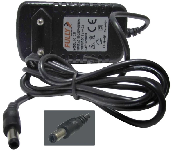 Fully O-1612B 5V 2A 5.5x2.5mm Adaptör ürün görseli 1