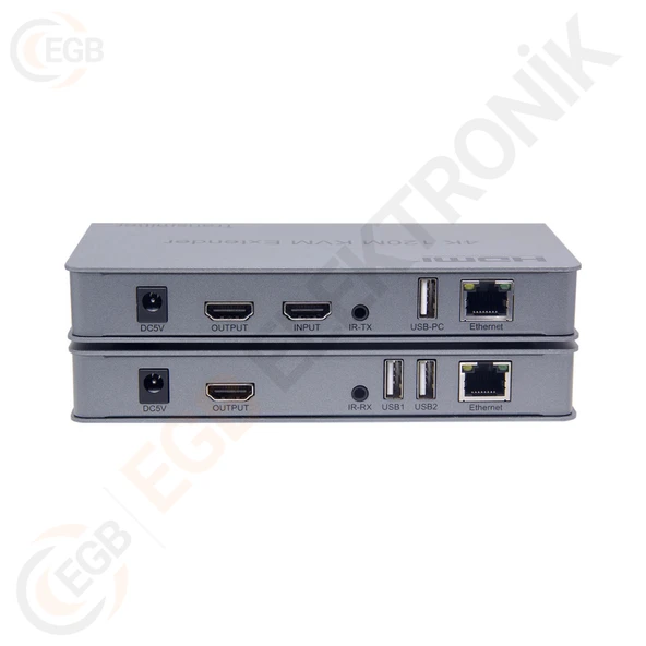 GABBLE GAB-KVM120 KVM EXTENDER 120MT - Resim 2