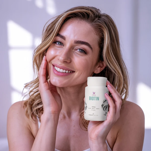 VİTİSFERA Biotin 5000 mcg 60 Tablet - Resim 3