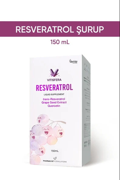 VİTİSFERA Resveratrol Şurup Orman Meyveleri Aromalı 150 ml ürün görseli 1
