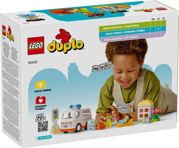LEGO Duplo 10447 Ambulance Driver - Resim 2