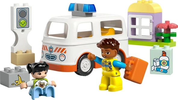 LEGO Duplo 10447 Ambulance Driver - Resim 3