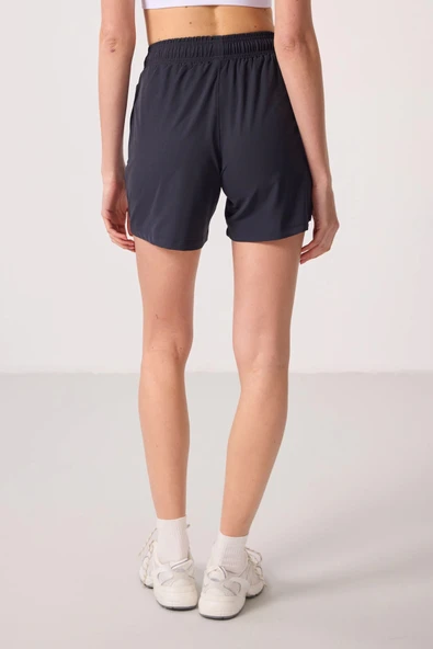 Tommy Life Rahat Form Kadın Şort Siyah 91014 - Resim 6