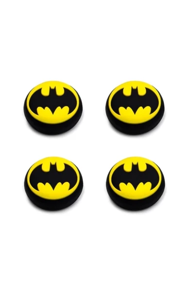 Desenli Sony Ps5/ps4/ps3 Analog Koruyucu Silikon Pad-batman ürün görseli 1
