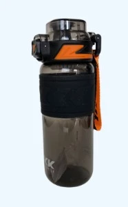 VagonLife TKK Pipetli Tritan Matara T-1019 600 ml Siyah ürün görseli 1