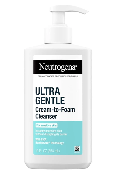 Neutrogena Ultra Gentle Nemlendirici Köpüren Yüz Temizleyici 354ML ürün görseli 1