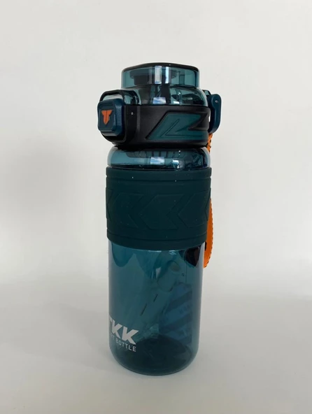 VagonLife TKK Pipetli Tritan Matara T-1019 600 ml Yeşil ürün görseli 1