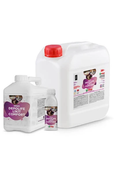 Hs Tarım Vetasupra Depolife Likit Comfort Verim Artırıcı Hayvan Yem Katkı Maddesi - 5 kg ürün görseli 1