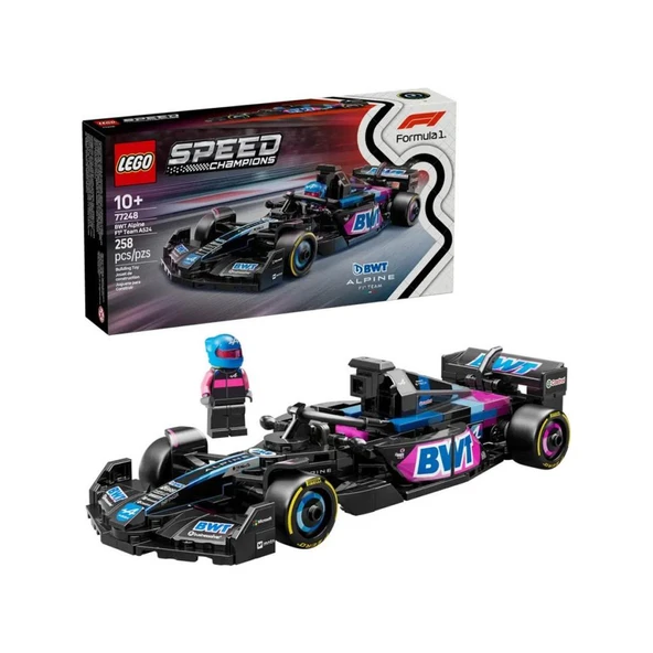 LEGO 77248 Speed Champions Bwt Alpine F1 Team A524 Yarış Arabası 77248 ürün görseli 1