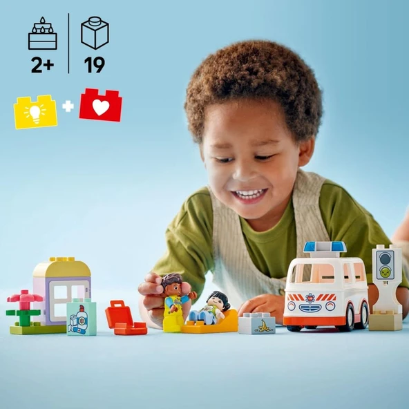 LEGO DUPLO® Ambulans ve Sürücü 10447 - Resim 5