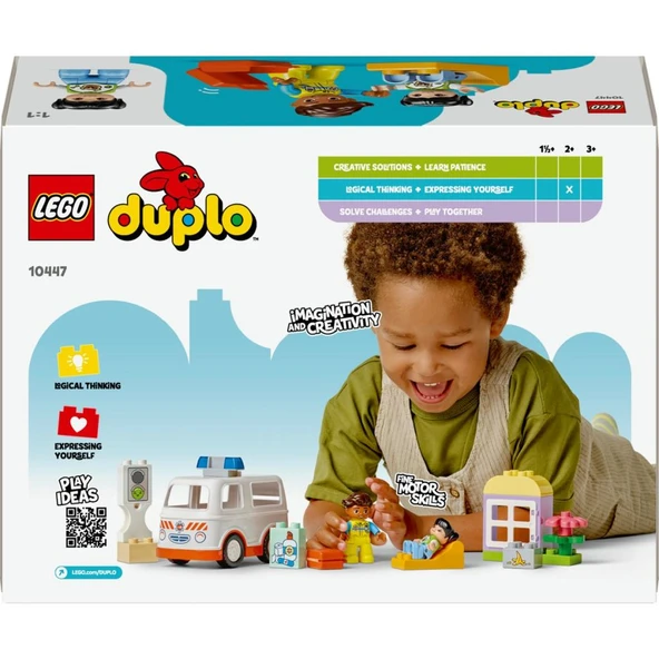 LEGO DUPLO® Ambulans ve Sürücü 10447 - Resim 4
