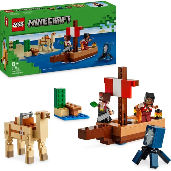LEGO 21259 Minecraft™ Korsan Gemisi Yolculuğu 21259 ürün görseli 1